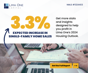 infographic: 3.3% expected increase in single-family home sales in 2024 