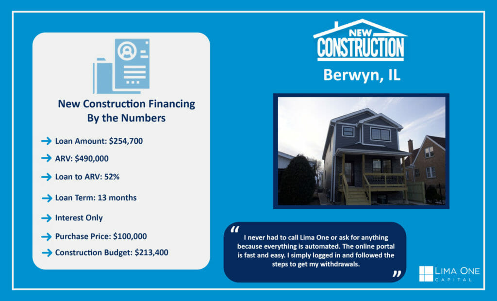 Berwyn, IL Case Study - New Construction Financing