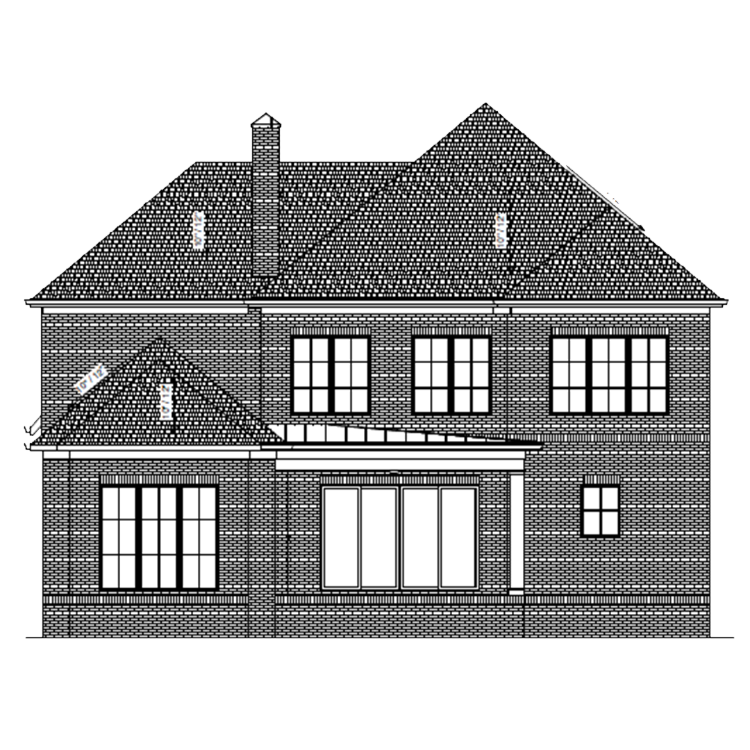 Charlotte, NC 2 - back Drawing of investment property in Charlotte, NC