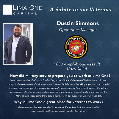 Dustin Simmons - Veterans Day Post Life@Lima Nine