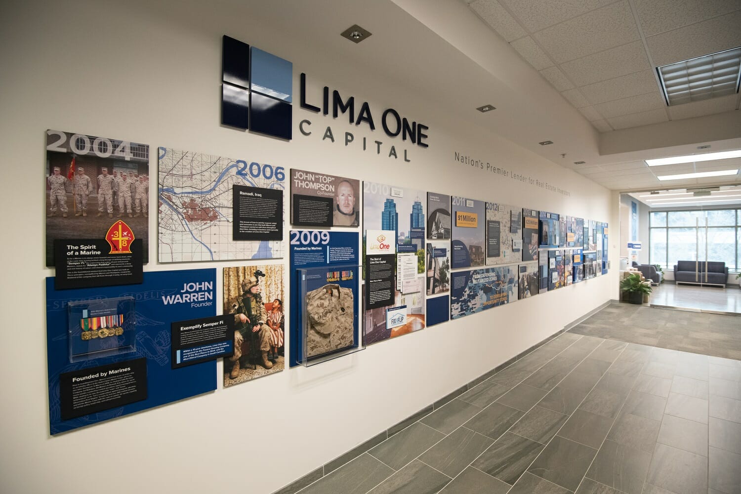 Lima One 3-10-22 _ Headshots and Office (47 of 48) lima one history wall