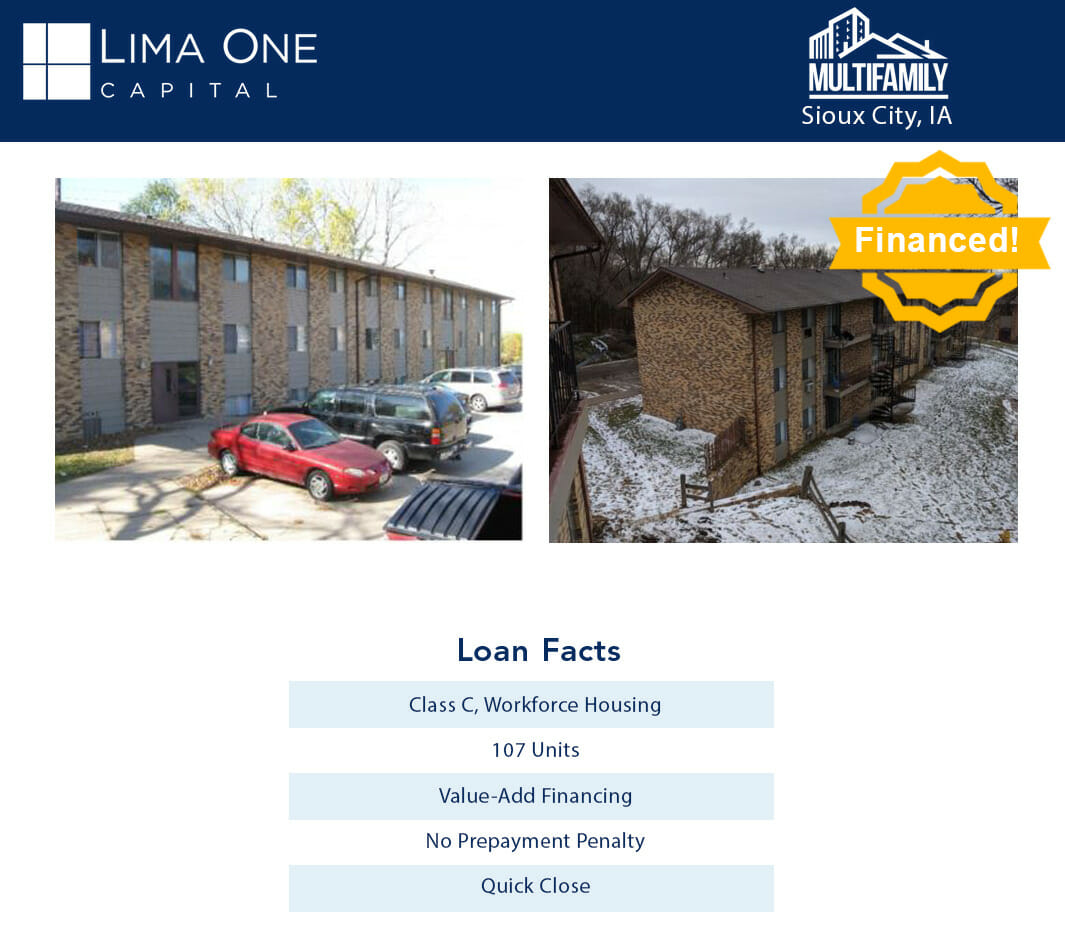 Multi Just Funded Case Study - Sioux City, IA