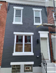 Front view of a single-family rental property in Philadelphia, PA, funded by Lima One Capital’s rental30 premier rental property loan