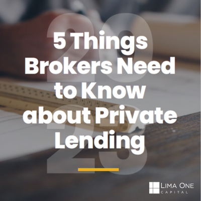 5 tips brokers need to know about private lending financing for real estate investors