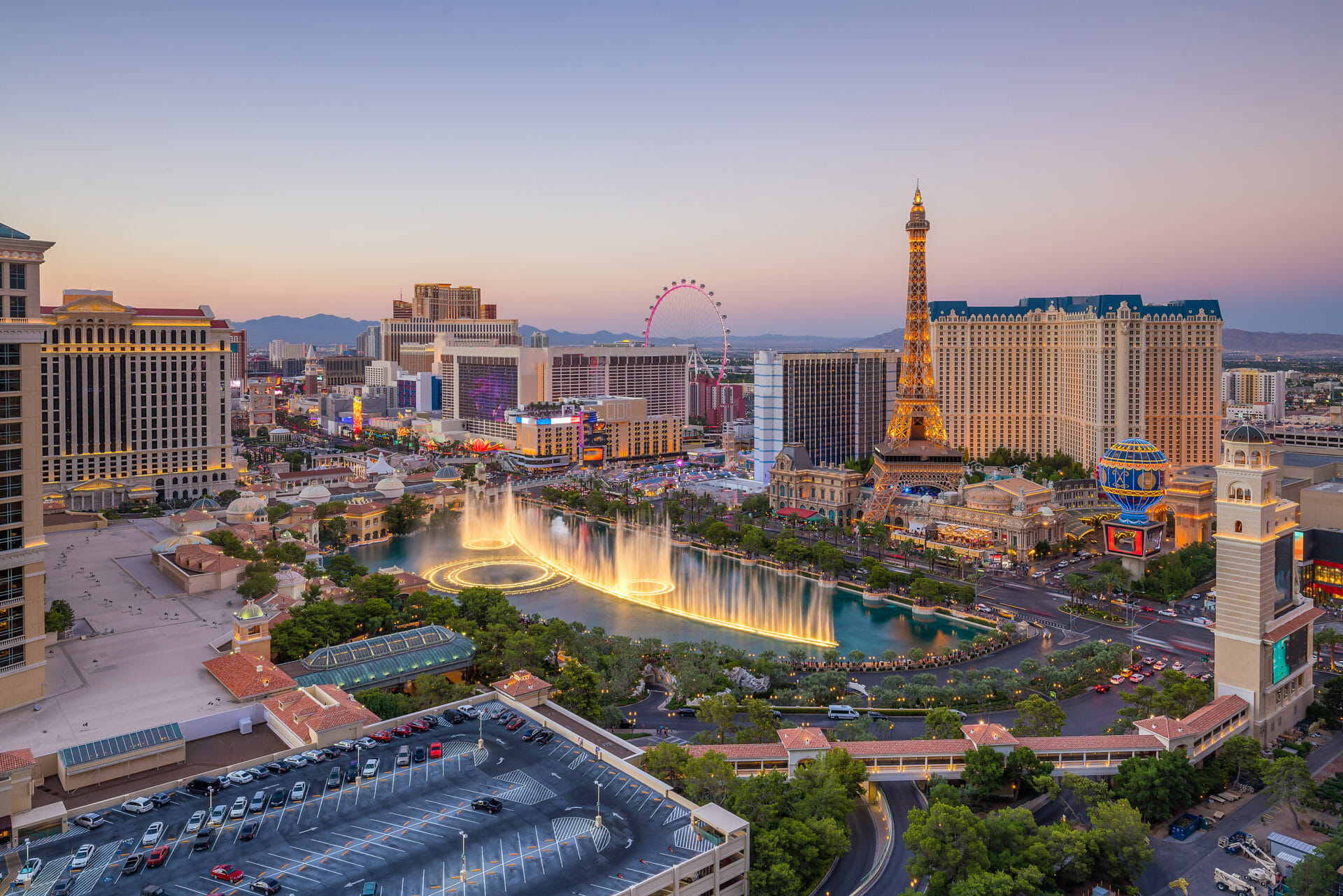 las vegas nevada skyline