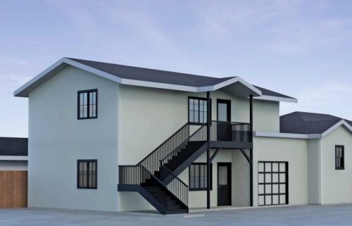 ADU new construction project in Los Angeles, California