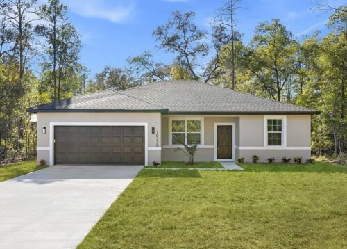Single-story rental home near Ocala, Florida