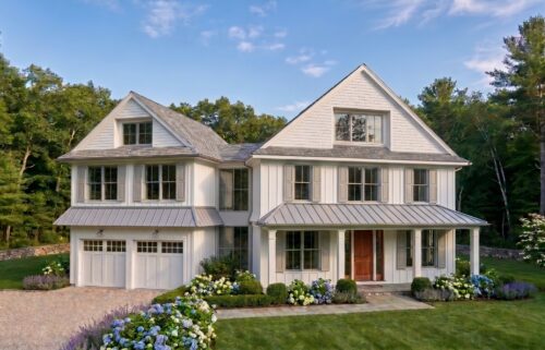 New construction home in Riverside, Connecticut